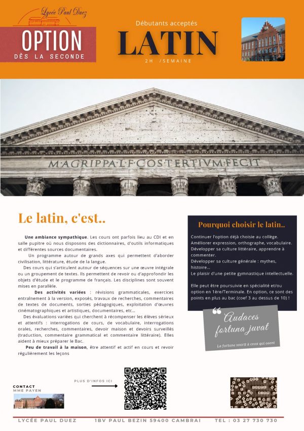 Option Latin