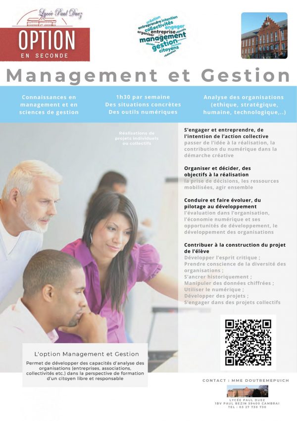Option Management et Gestion