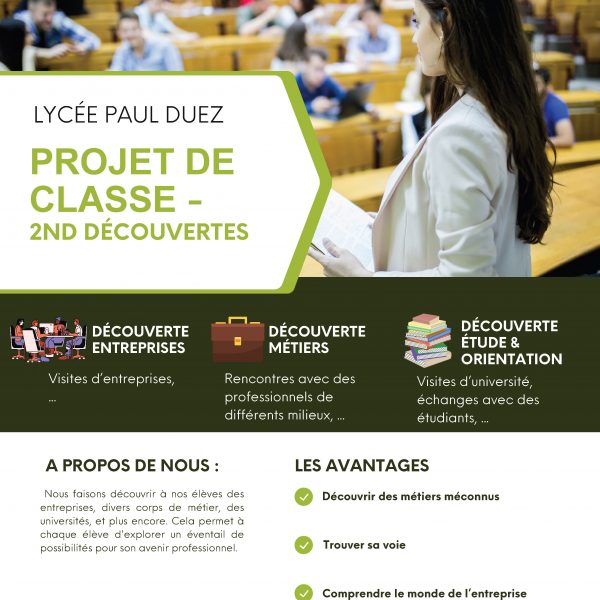 Seconde découvertes