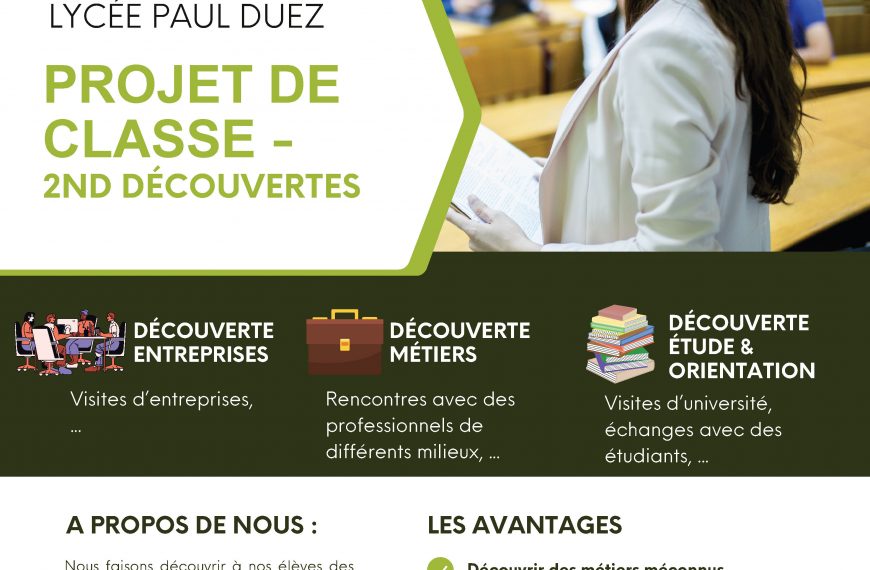 Seconde découvertes